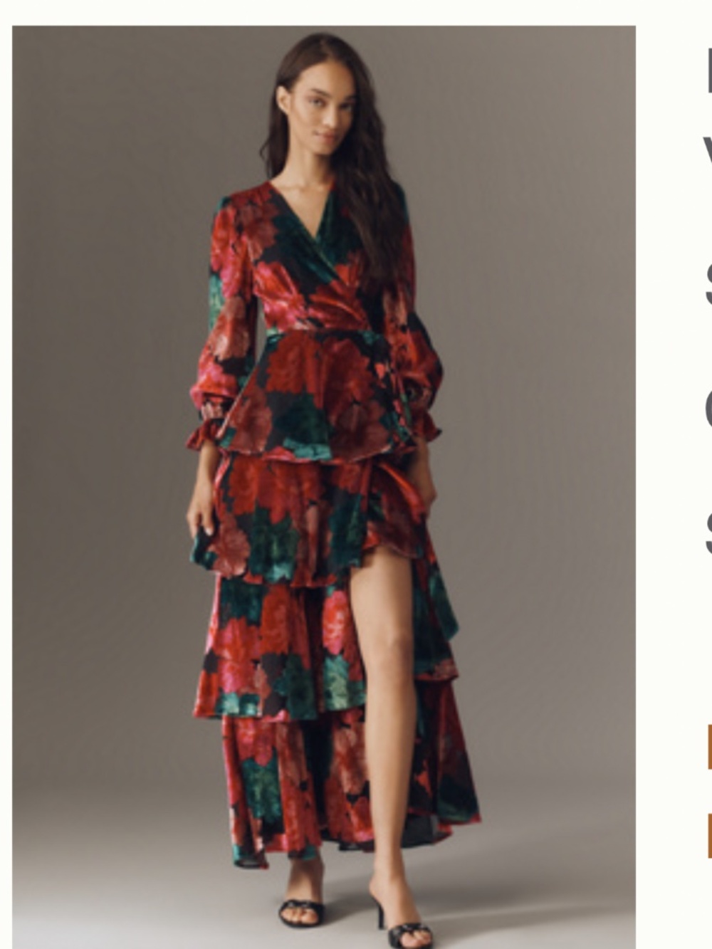 Velvet Hutch dress from Anthropologie